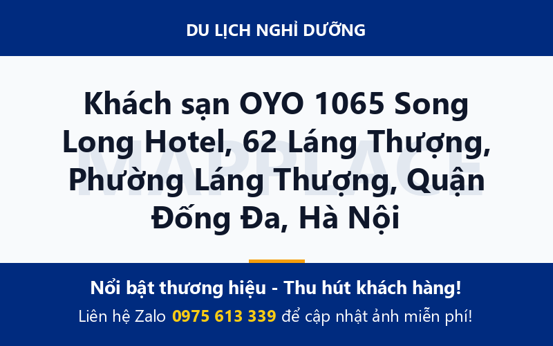 Khách sạn OYO 1065 Song Long Hotel, 62 Láng Thượng, Phường Láng Thượng, Quận Đống Đa, Hà Nội