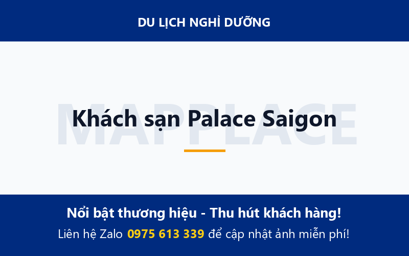 Khách sạn Palace Saigon