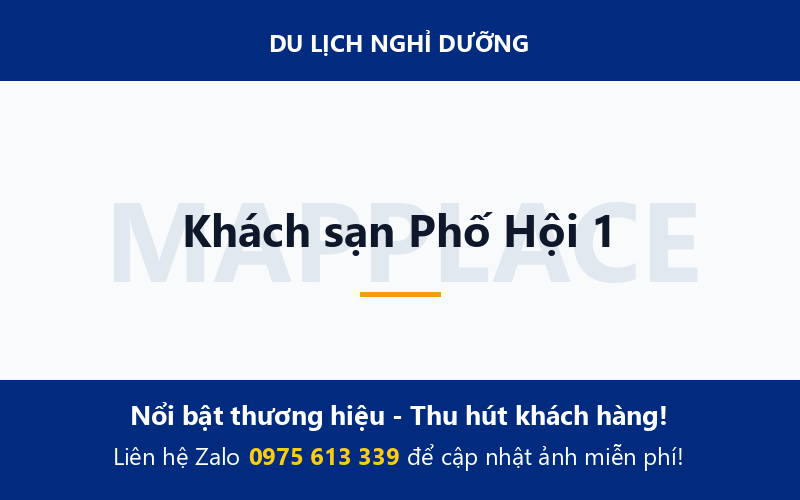 Khách sạn Phố Hội 1