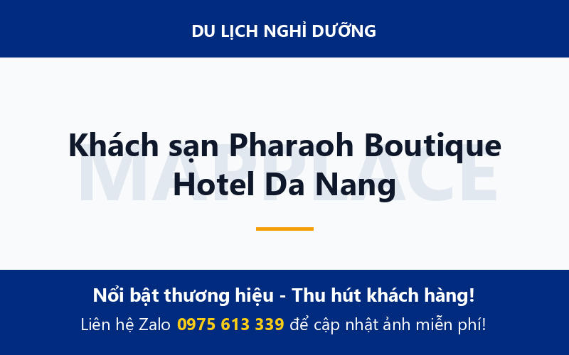Khách sạn Pharaoh Boutique Hotel Da Nang