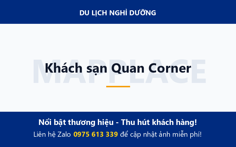 Khách sạn Quan Corner