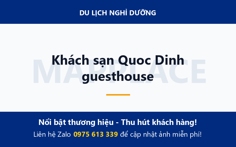 Khách sạn Quoc Dinh guesthouse