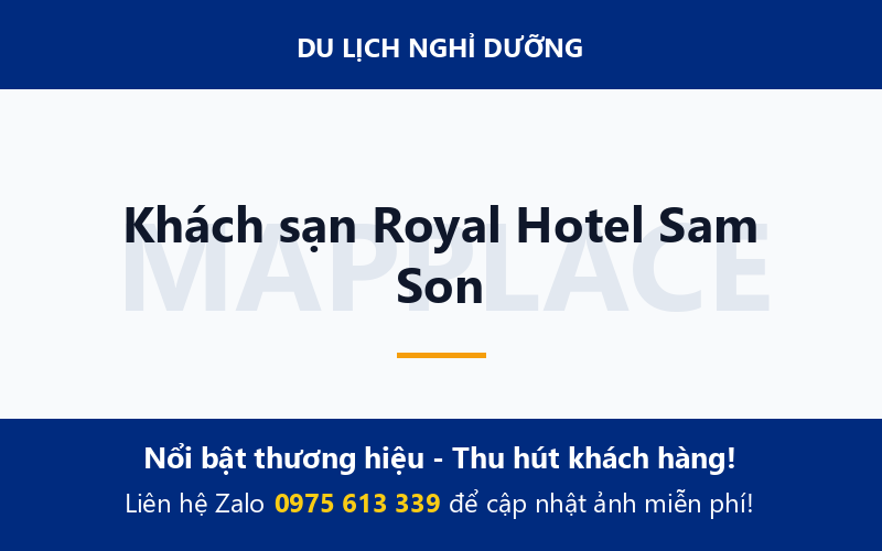 Khách sạn Royal Hotel Sam Son
