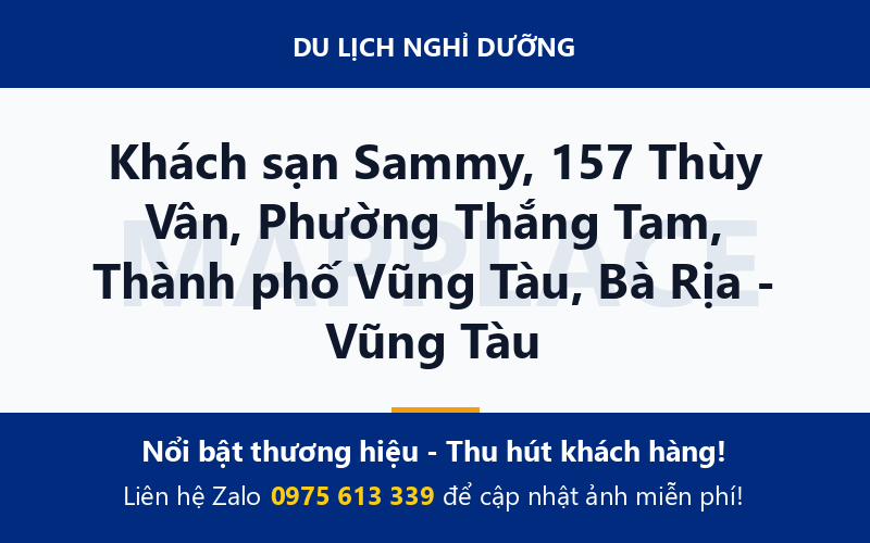 Khách sạn Sammy, 157 Thùy Vân, Phường Thắng Tam, Thành phố Vũng Tàu, Bà Rịa - Vũng Tàu