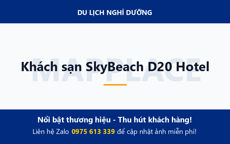 Khách sạn SkyBeach D20 Hotel