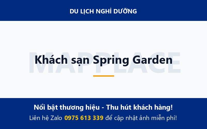 Khách sạn Spring Garden