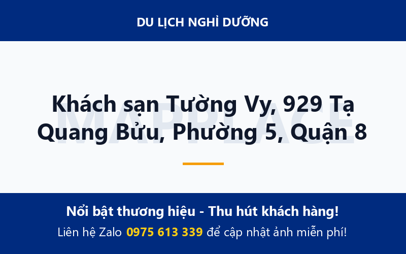 Khách sạn Tường Vy, 929 Tạ Quang Bửu, Phường 5, Quận 8