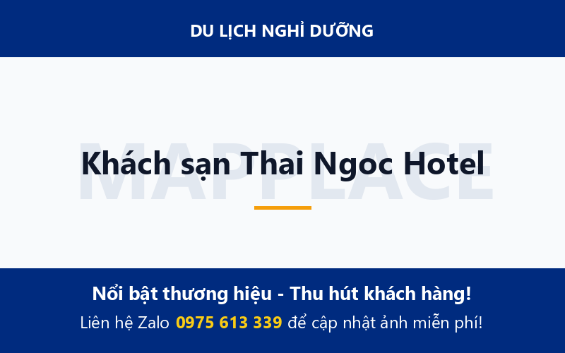 Khách sạn Thai Ngoc Hotel