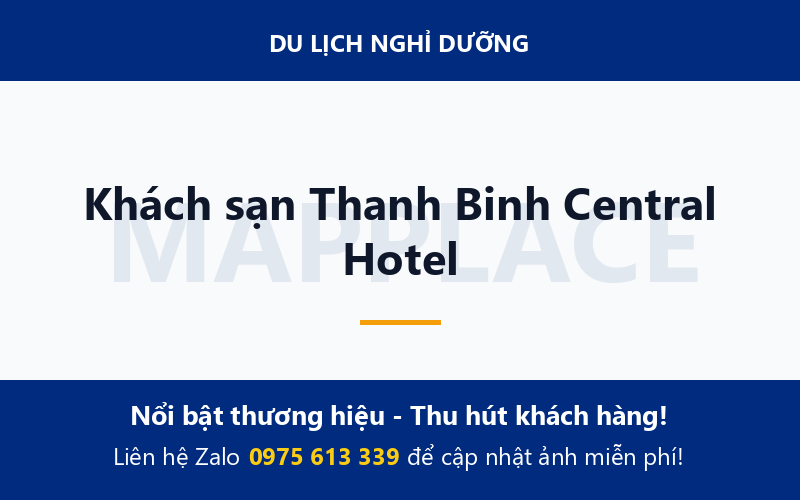 Khách sạn Thanh Binh Central Hotel
