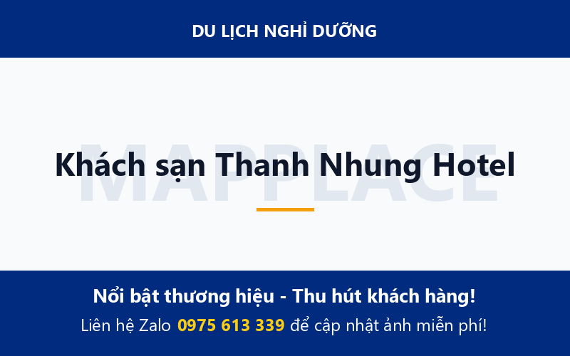 Khách sạn Thanh Nhung Hotel