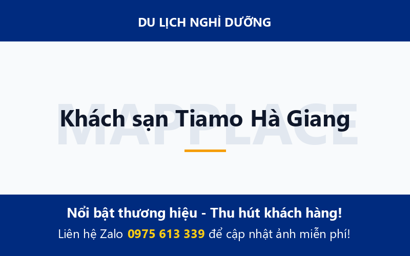 Khách sạn Tiamo Hà Giang