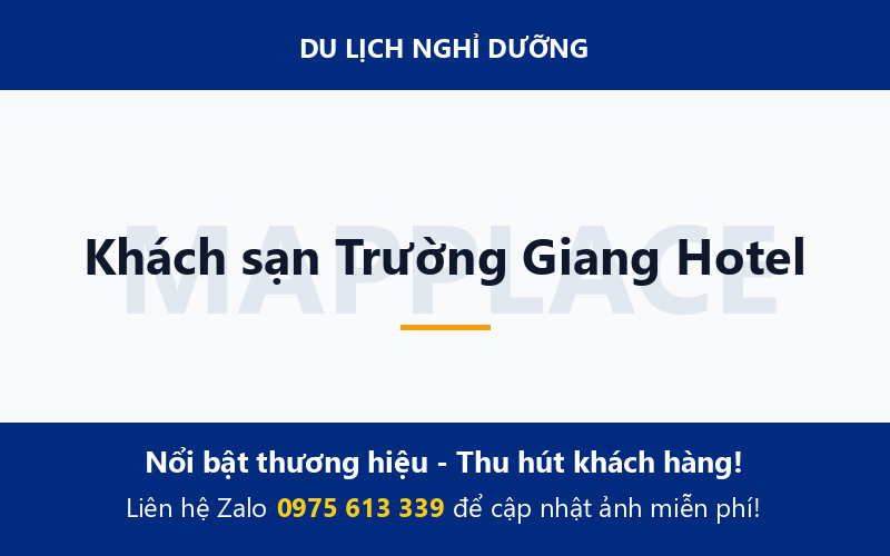 Khách sạn Trường Giang Hotel