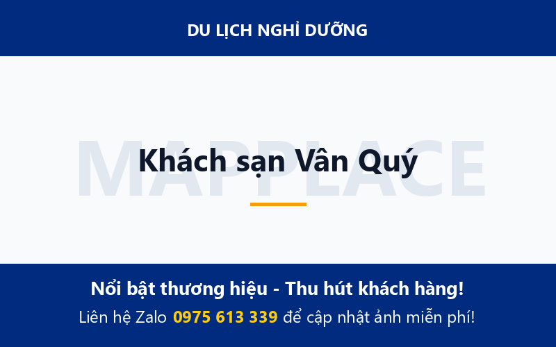 Khách sạn Vân Quý