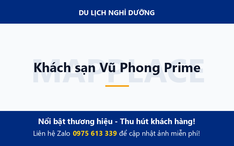 Khách sạn Vũ Phong Prime