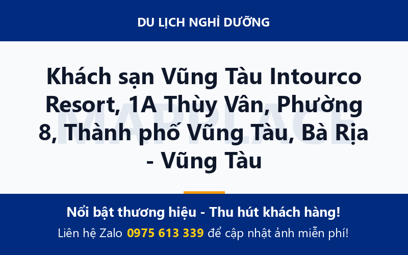 Khách sạn Vũng Tàu Intourco Resort, 1A Thùy Vân, Phường 8, Thành phố Vũng Tàu, Bà Rịa - Vũng Tàu