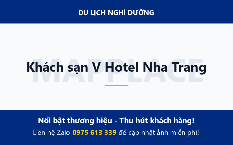 Khách sạn V Hotel Nha Trang