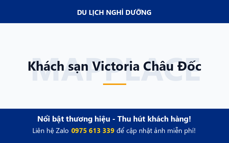Khách sạn Victoria Châu Đốc