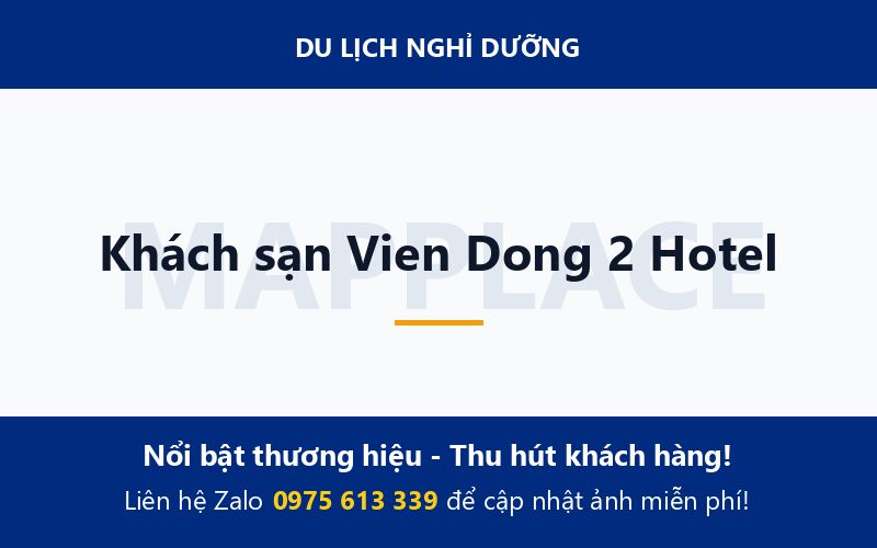 Khách sạn Vien Dong 2 Hotel