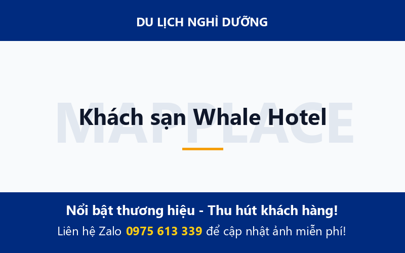 Khách sạn Whale Hotel
