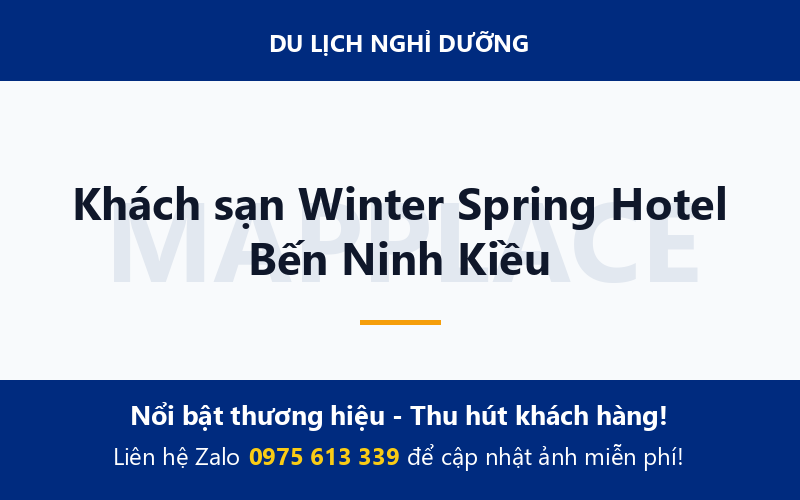 Khách sạn Winter Spring Hotel Bến Ninh Kiều