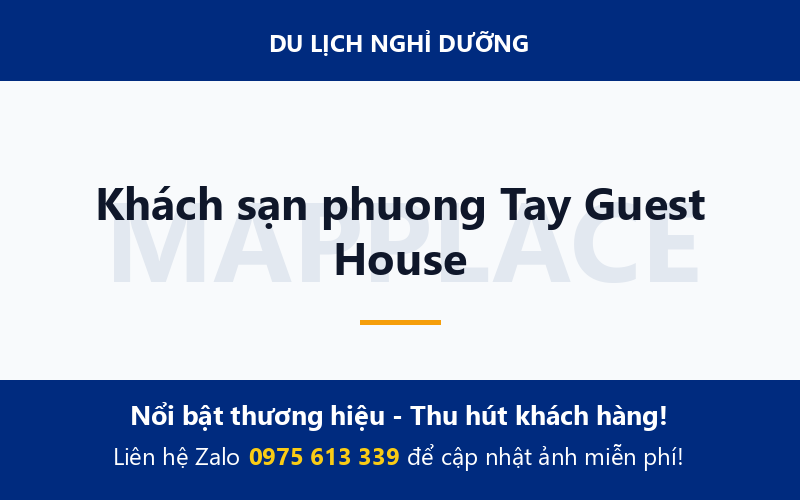 Khách sạn phuong Tay Guest House