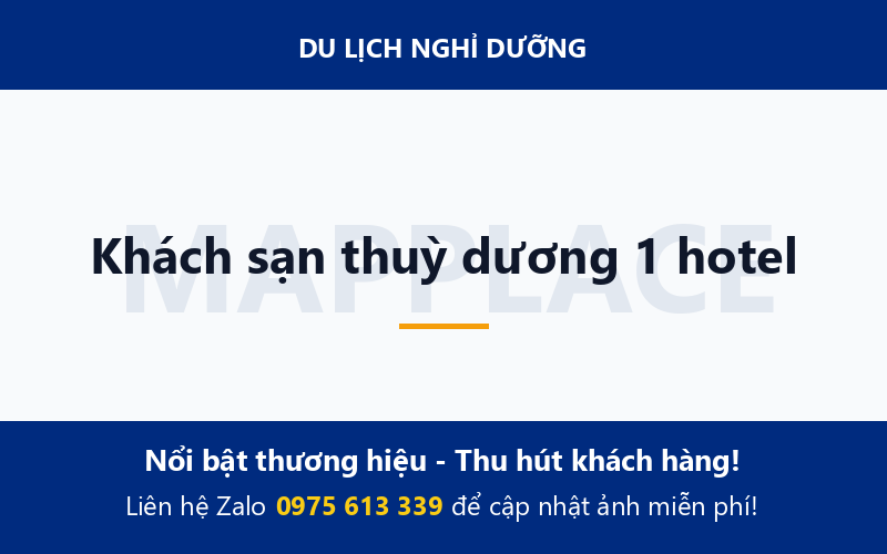 Khách sạn thuỳ dương 1 hotel