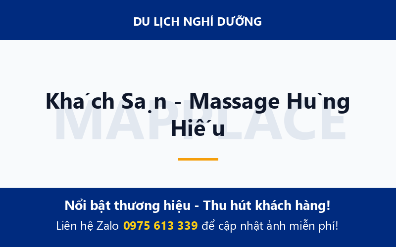 Khách Sạn - Massage Hùng Hiếu