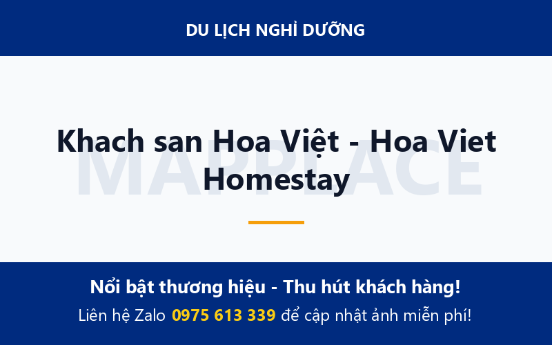 Khach san Hoa Việt - Hoa Viet Homestay
