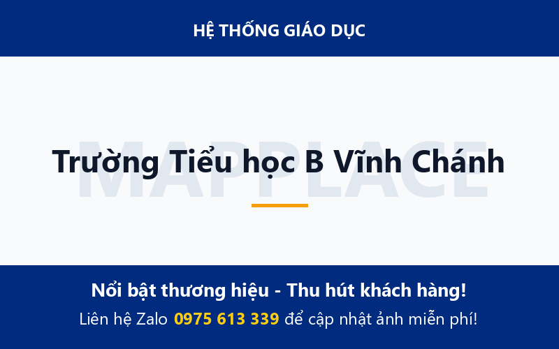 Trường Tiểu học B Vĩnh Chánh