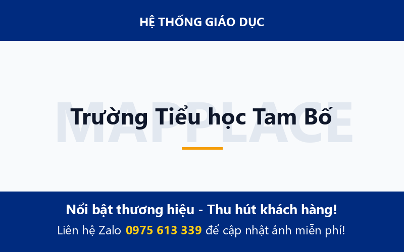 Trường Tiểu học Tam Bố