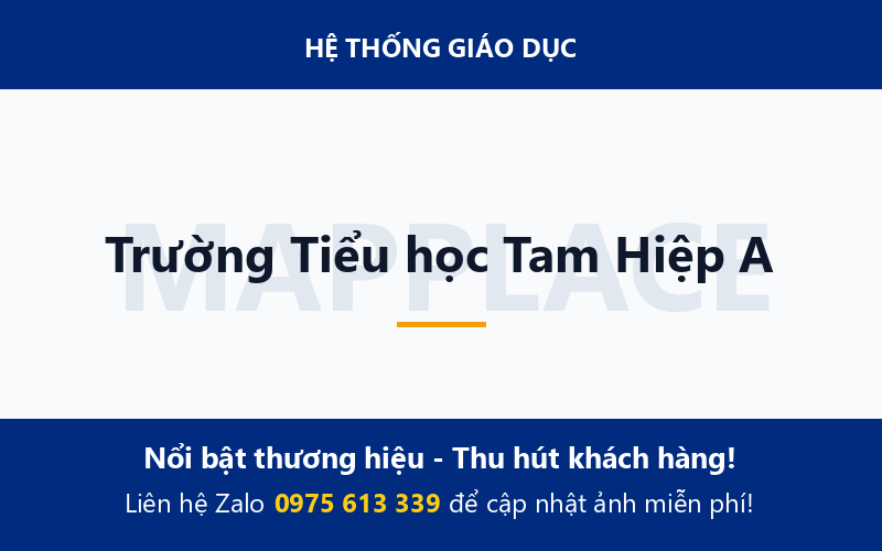 Trường Tiểu học Tam Hiệp A