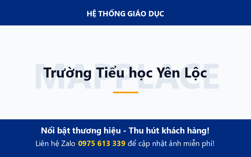 Trường Tiểu học Yên Lộc