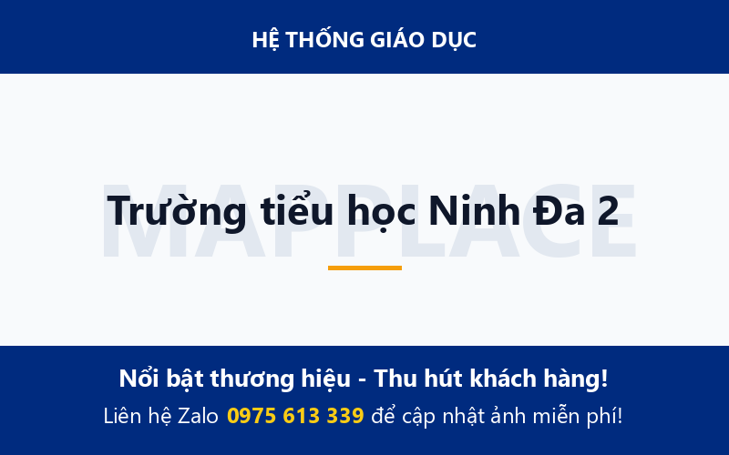 Trường tiểu học Ninh Đa 2