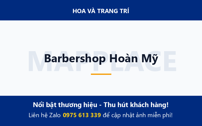 Barbershop Hoàn Mỹ