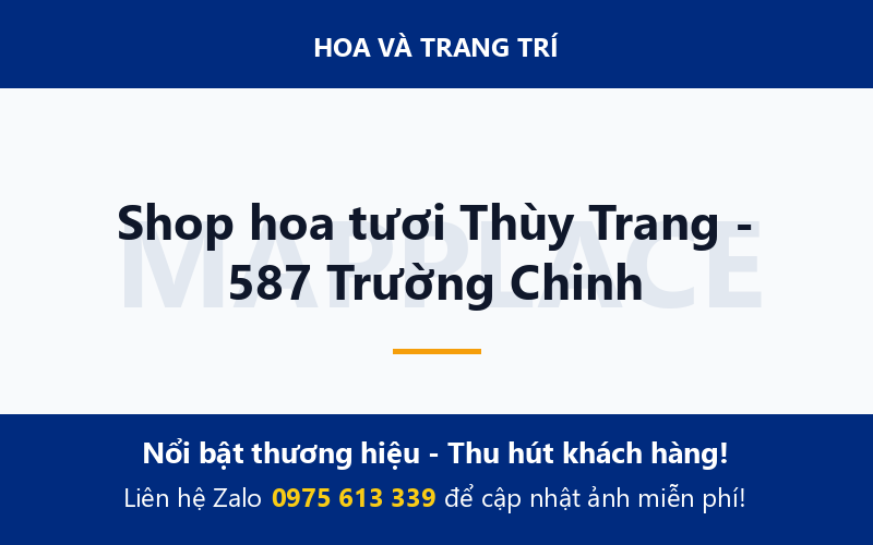 Shop hoa tươi Thùy Trang - 587 Trường Chinh