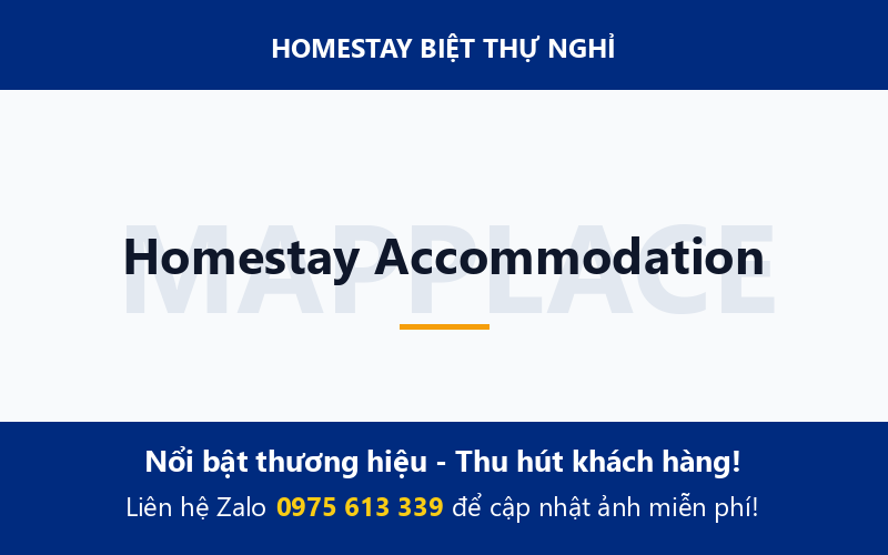 Homestay Accommodation