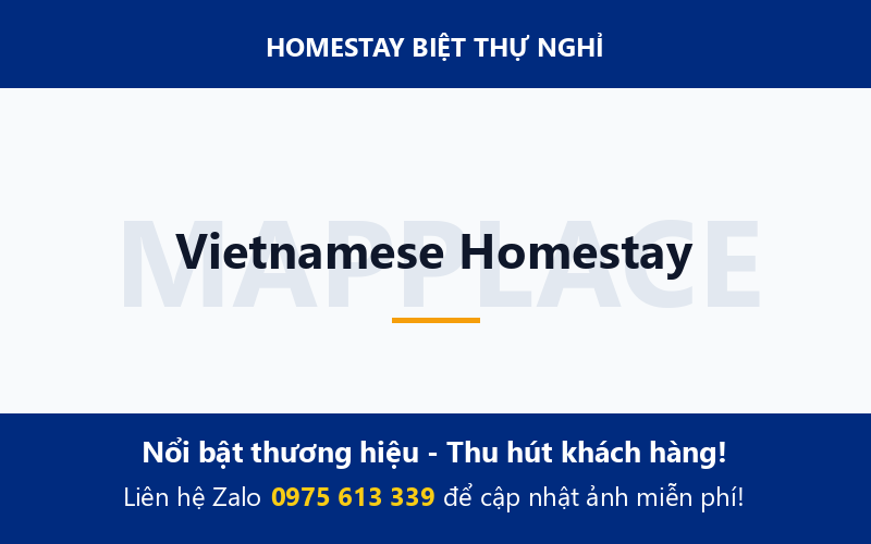 Vietnamese Homestay