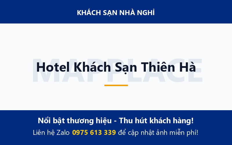Hotel Khách Sạn Thiên Hà