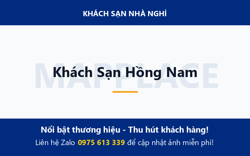 Khách Sạn Hồng Nam