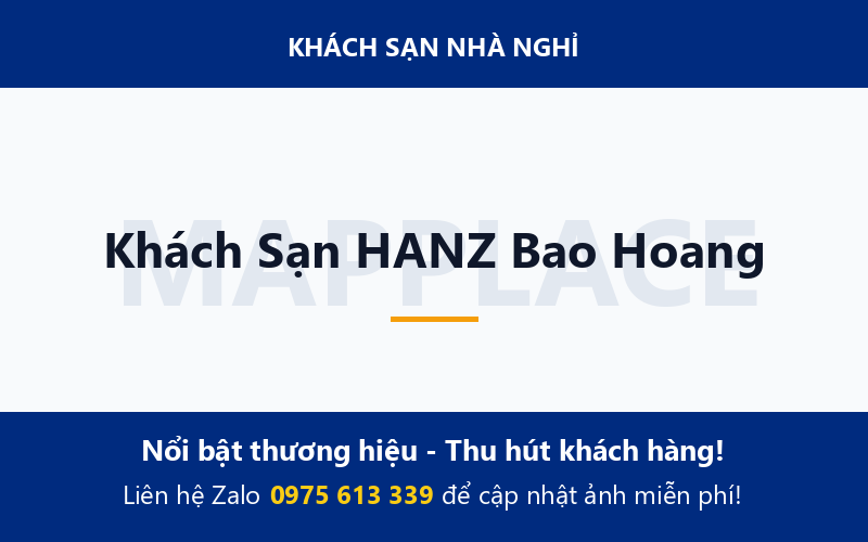 Khách Sạn HANZ Bao Hoang