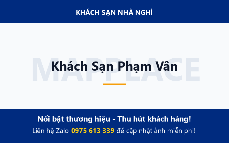 Khách Sạn Phạm Vân
