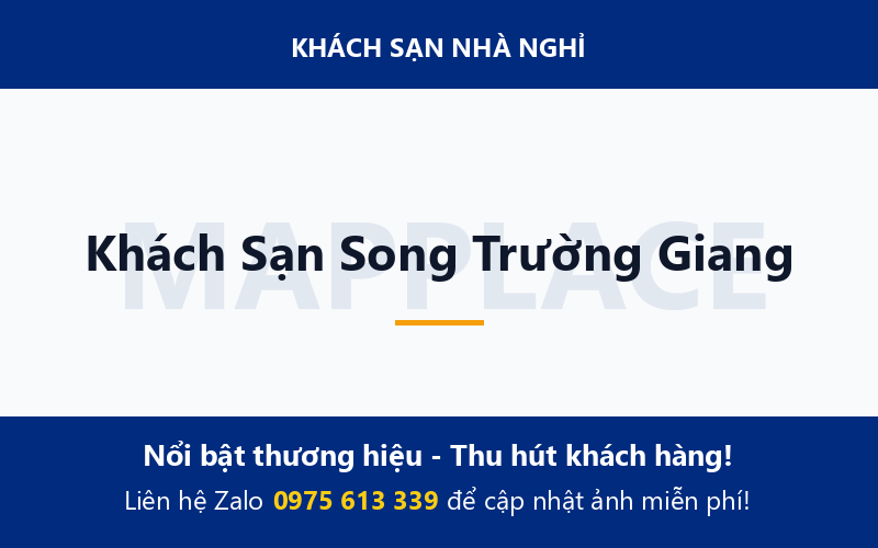 Khách Sạn Song Trường Giang