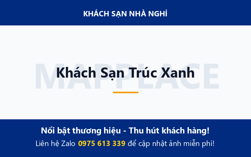 Khách Sạn Trúc Xanh