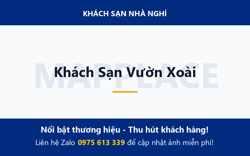 Khách Sạn Vườn Xoài
