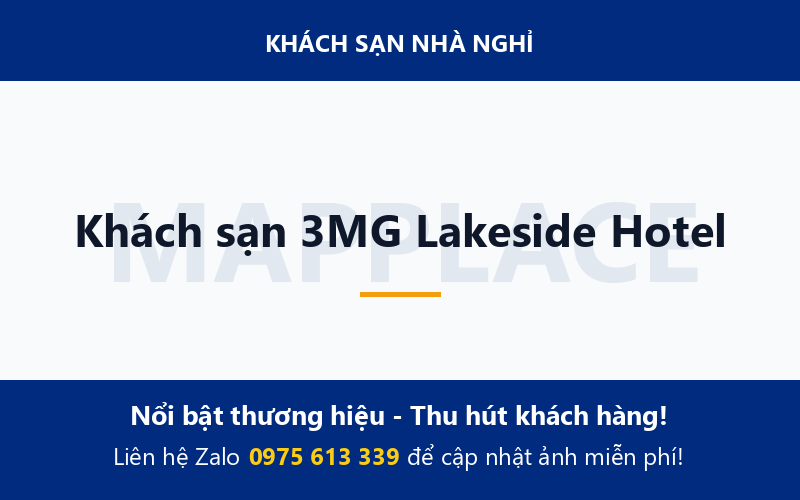 Khách sạn 3MG Lakeside Hotel