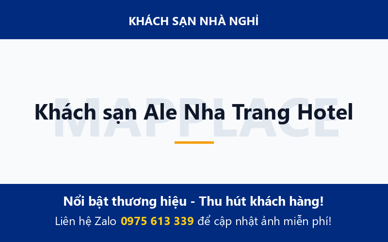 Khách sạn Ale Nha Trang Hotel