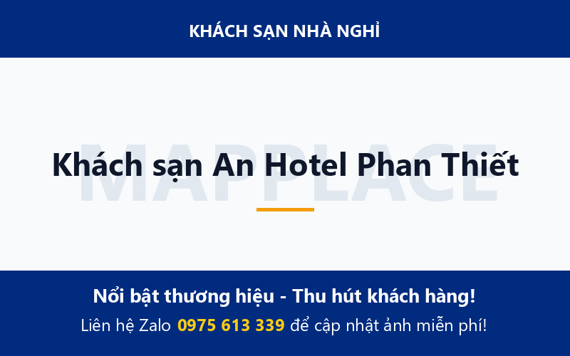 Khách sạn An Hotel Phan Thiết