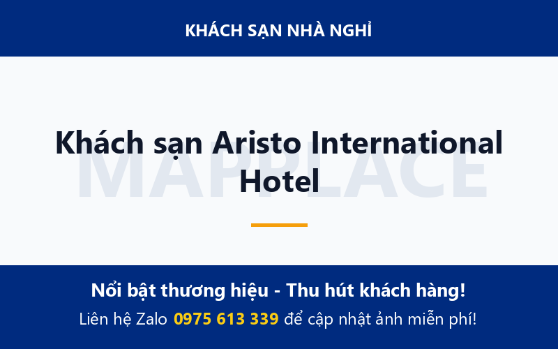 Khách sạn Aristo International Hotel