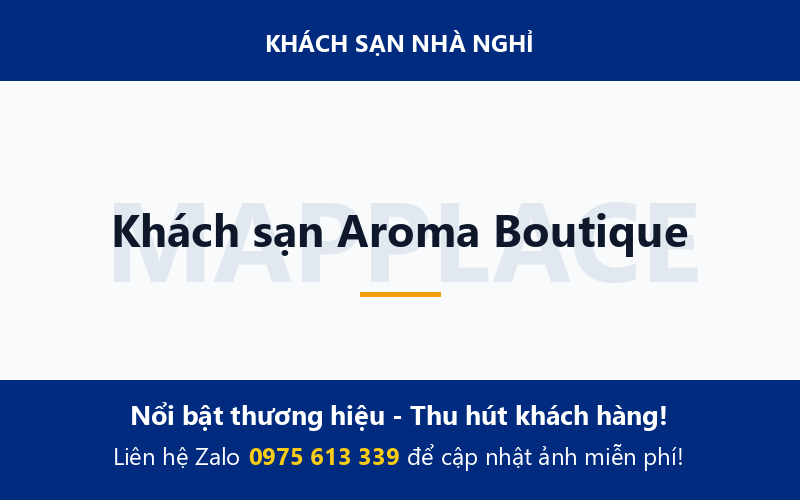 Khách sạn Aroma Boutique