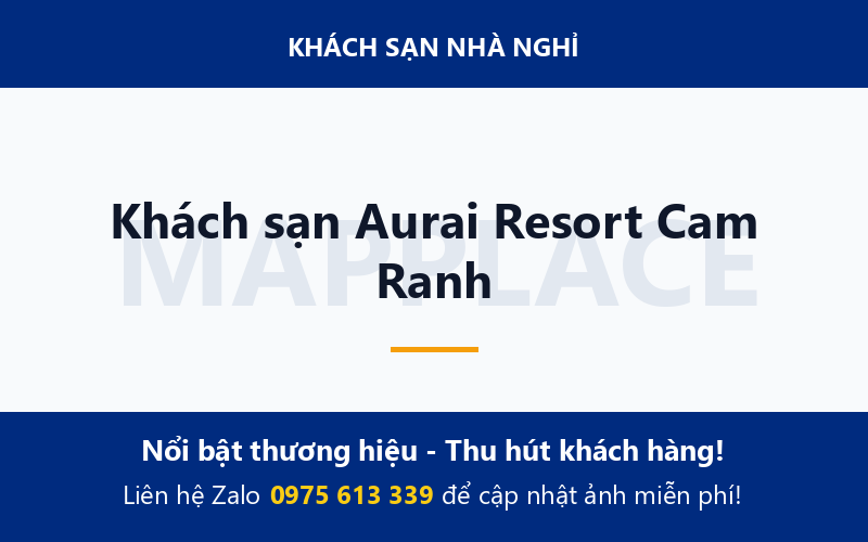 Khách sạn Aurai Resort Cam Ranh